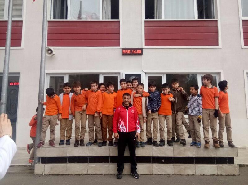 KARATENİN DUAYEN İSMİ ADNAN ŞAMDAN OKULUMUZDA!